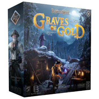 Portada de (10-30-2026 PREVENTA) Bantam West - Graves of Gold (Expansión)