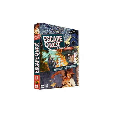Portada de Pack Escape Quest: La Saga