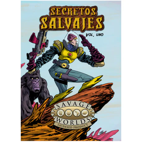 Portada de Secretos Salvajes vol. 1 - Savage Worlds