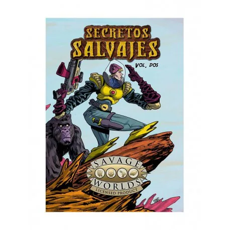 Portada de Secretos Salvajes vol. 2 - Savage Worlds