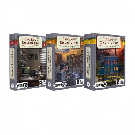 Portada de Pack Temporada 1 Completa ( Caso 1,2 y 3) - Pocket Detective