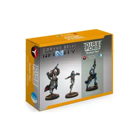 Portada de Dire Foes Mission Pack 12: Troubled Theft - Infinity