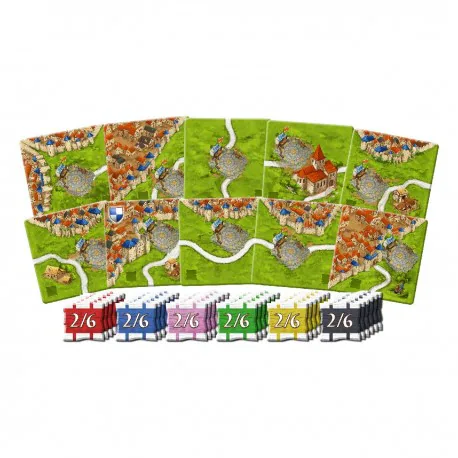 Portada de Mini expansión Las Apuestas - Carcassonne
