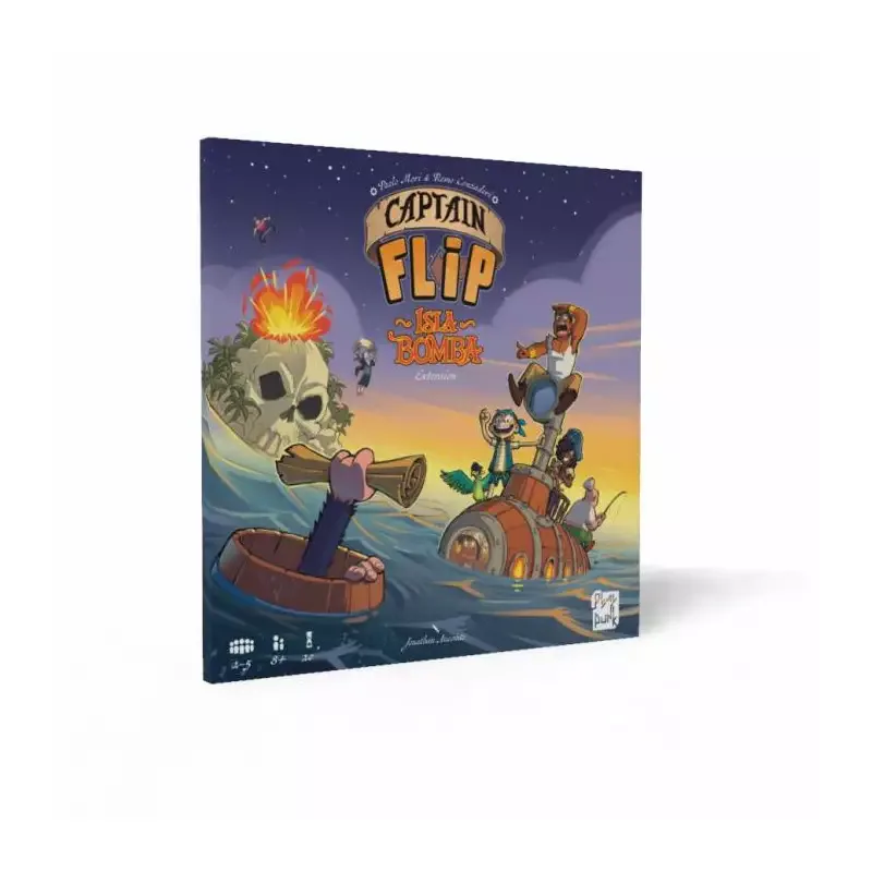 Portada de Captain Flip: Isla Bomba