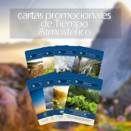 Portada de Cartas Promocionales de Tiempo Atmosférico- Abundancia - Earth