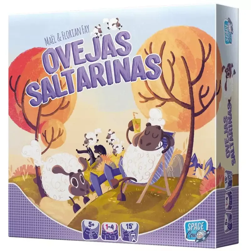 Portada de Ovejas Saltarinas