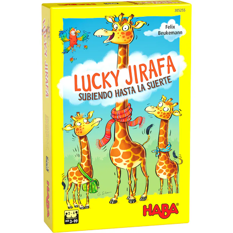 Portada de Lucky Jirafa