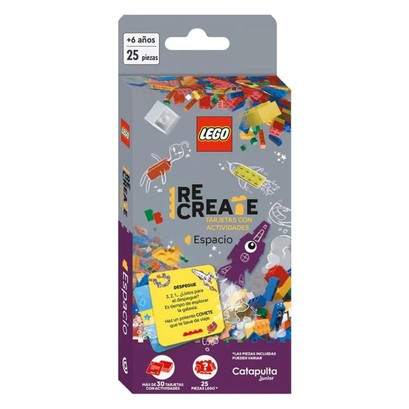 Portada de Lego Recreate Espacio - Tarjetas con actividades