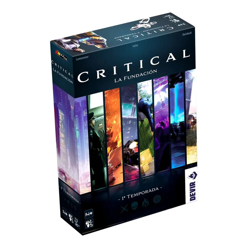 Portada de Critical: La Fundación, 1era Temporada