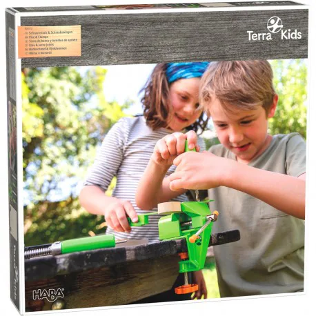 Portada de Terra Kids Torno de banco y tornillos de apriete
