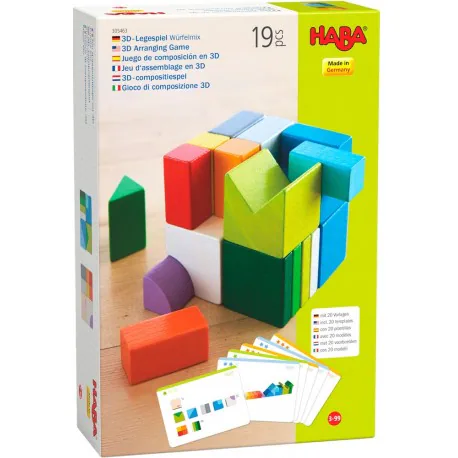 Portada de Juego de composición en 3D Mix de Cubos