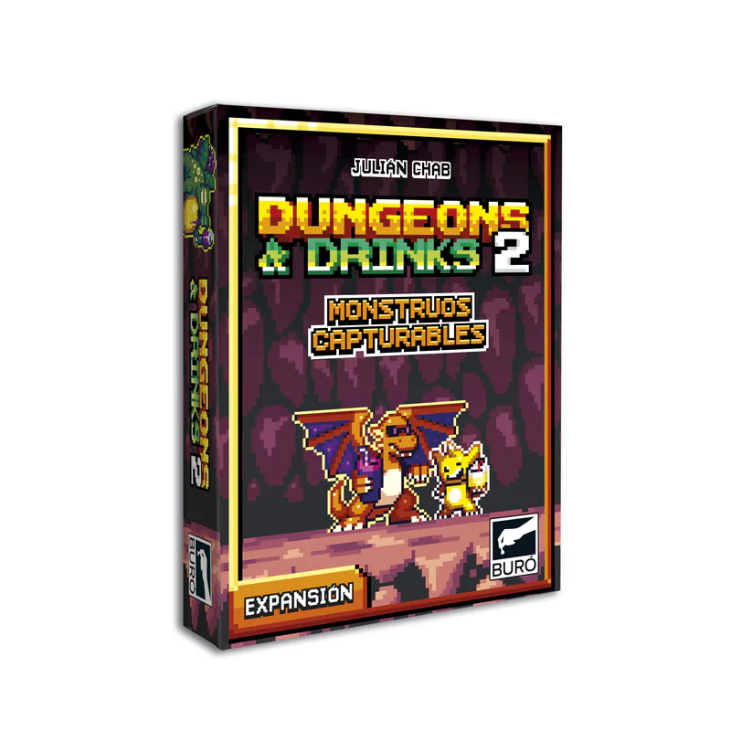 Portada de Dungeons & Drinks 2 Monstruos Capturables