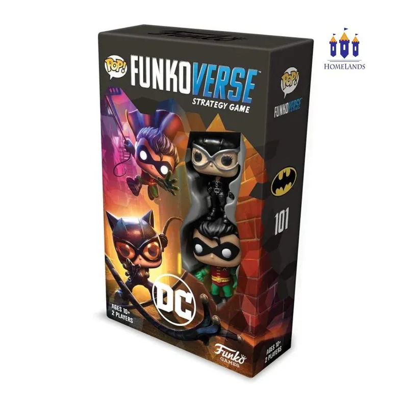 Portada de Funko Verse Catwoman Robin