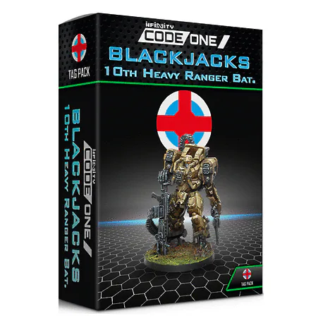 Portada de Blackjacks, 10th Heavy Ranger Bat. (AP HMG) - Infinity CodeOne (ES-EN)