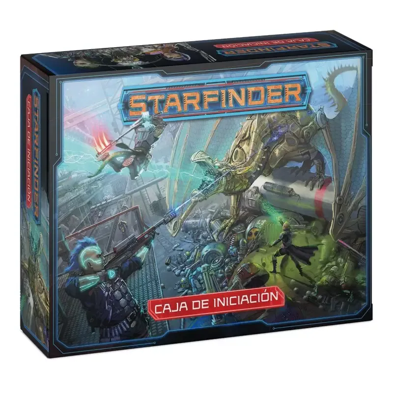 Portada de Starfinder. Caja de Iniciación