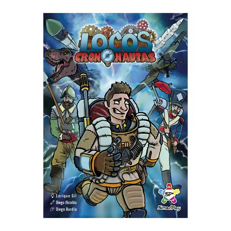 Portada de Locos Crononautas
