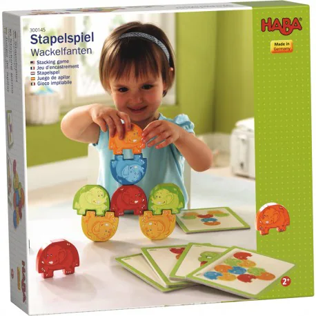 Portada de Juego de Apilar Tambalefantes