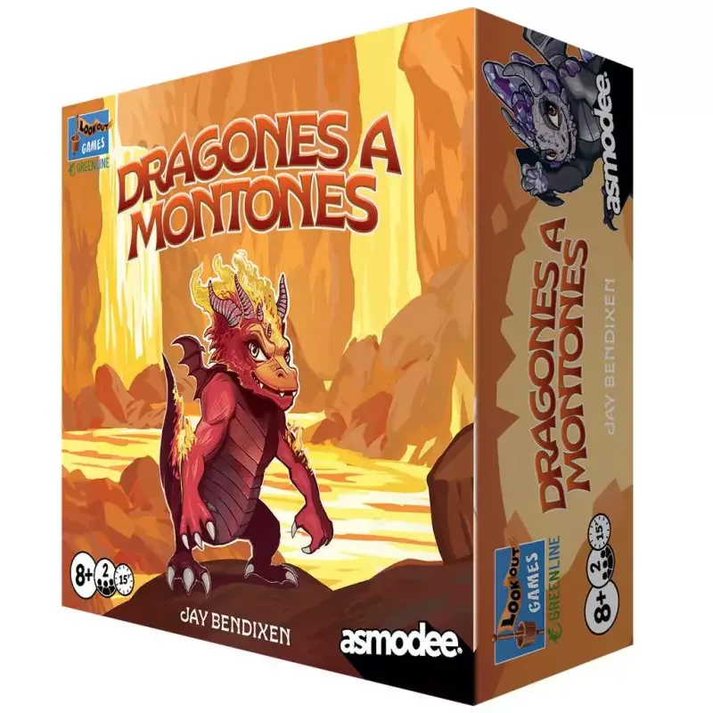 Portada de Dragones a montones