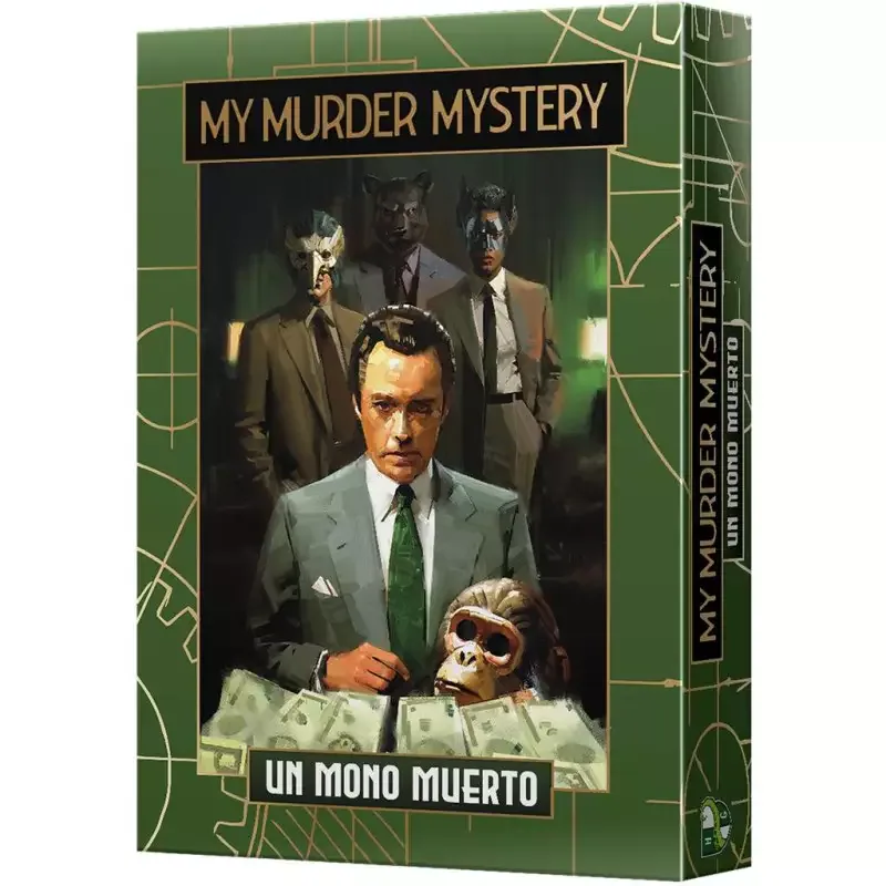 Portada de My Murder Mystery: Un mono muerto