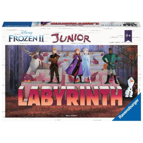 Portada de Junior Labyrinth Frozen 2