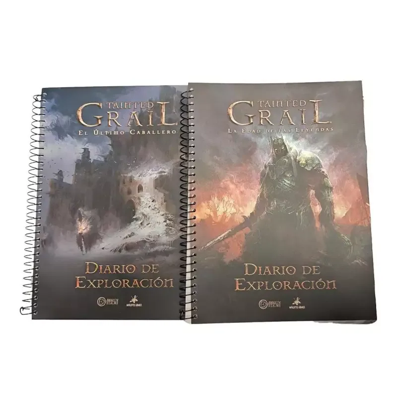 Portada de Tainted Grail: La Caída de Ávalon - Diarios de Exploración 2.0 Stretch Goals
