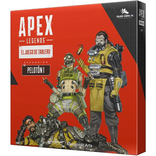 Portada de Apex Legends: El juego de tablero - Expansión Pelotón 1