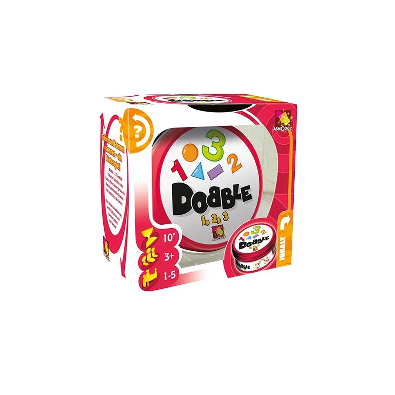 Portada de Dobble Formas y Números