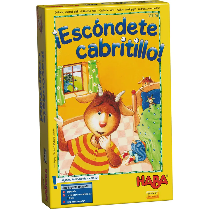 Portada de ¡Escóndete cabritillo!
