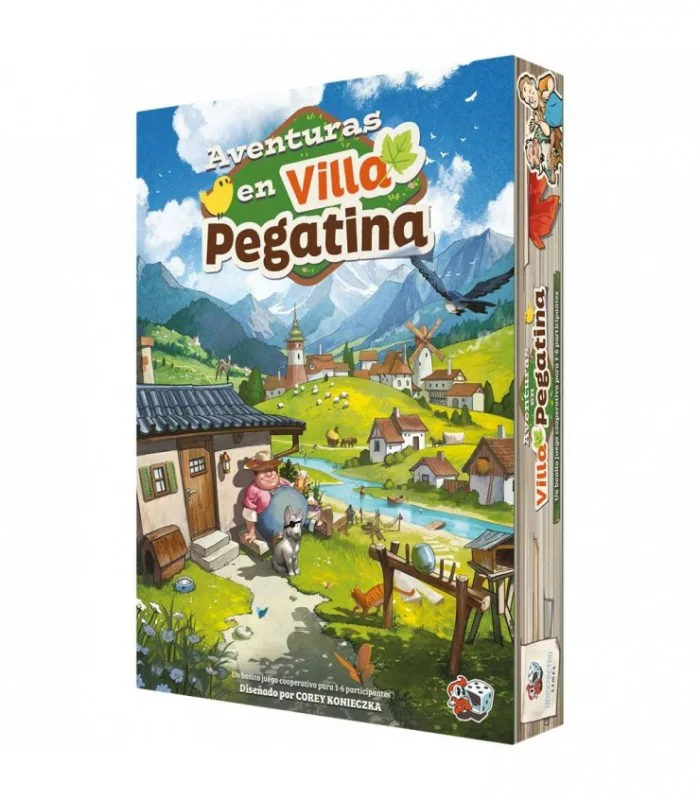 Portada de Aventuras en Villa Pegatina