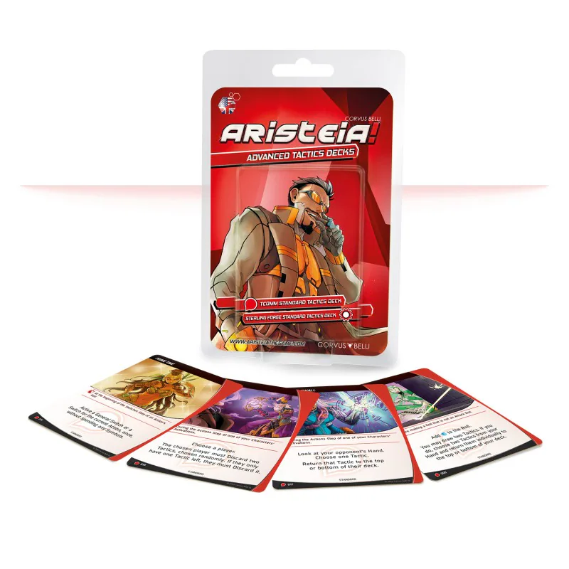 Portada de Aristeia! Advanced Tactics Decks