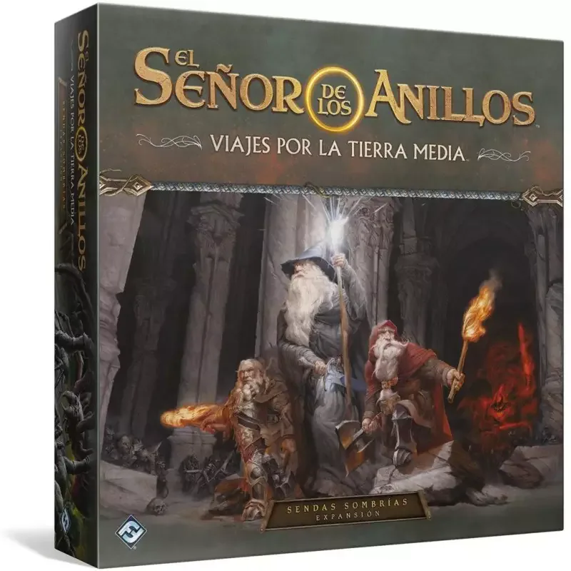 Portada de El Señor de los Anillos: Viajes por la Tierra Media. Sendas Sombrías