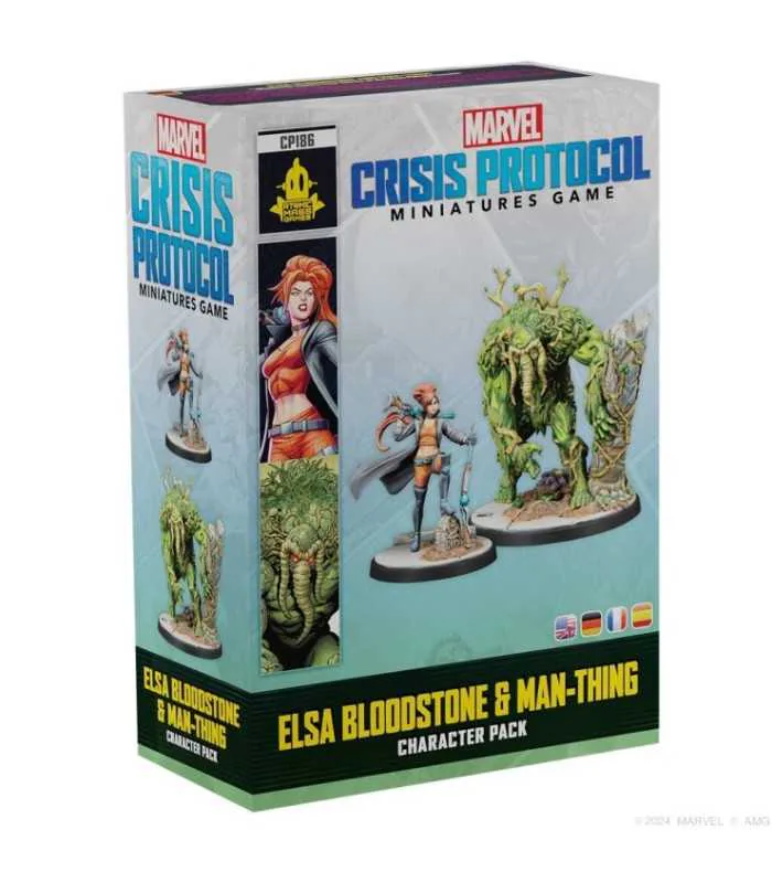 Portada de MCP: Elsa Bloodstone & Man-Thing