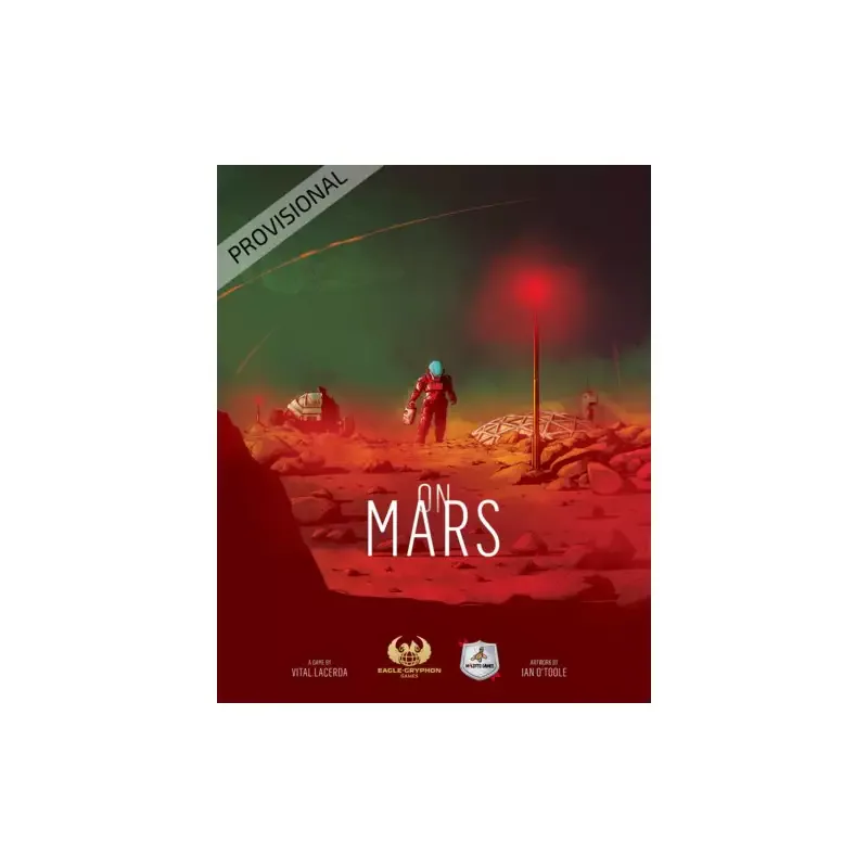 Portada de On Mars (Ed. Kickstarter)