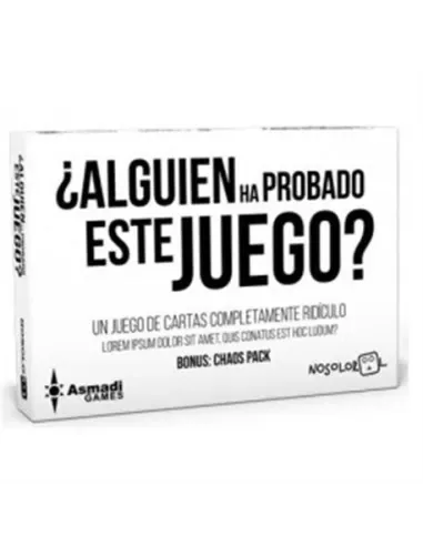 Portada de ¿Alguien ha probado este juego?
