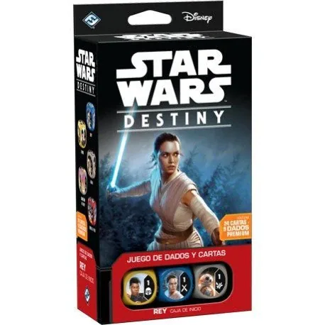 Portada de Star Wars Destiny - Caja De Inicio Rey