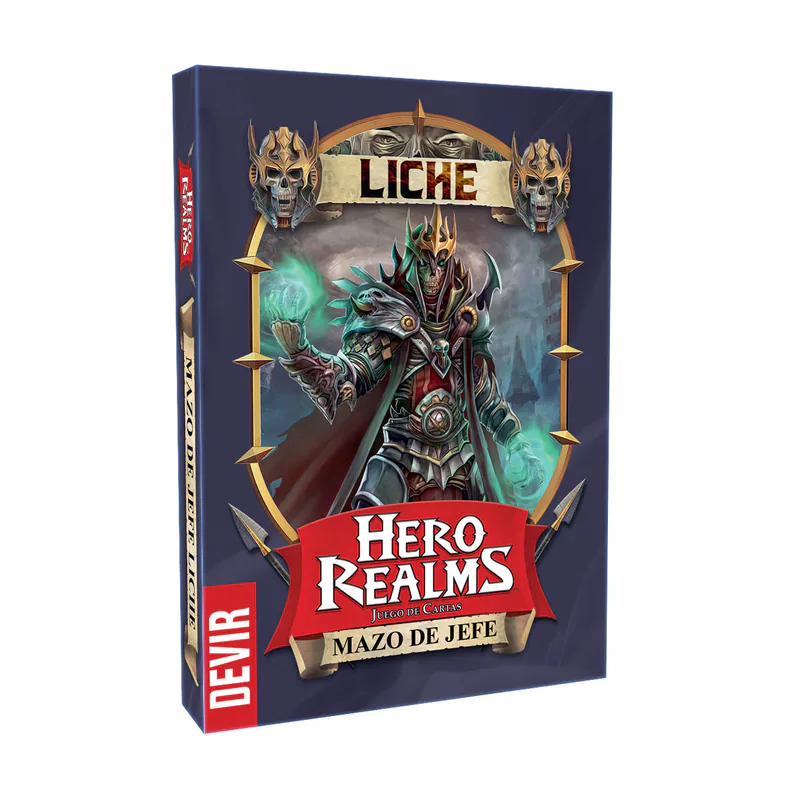 Portada de Hero Realms – Mazo De Jefe Liche