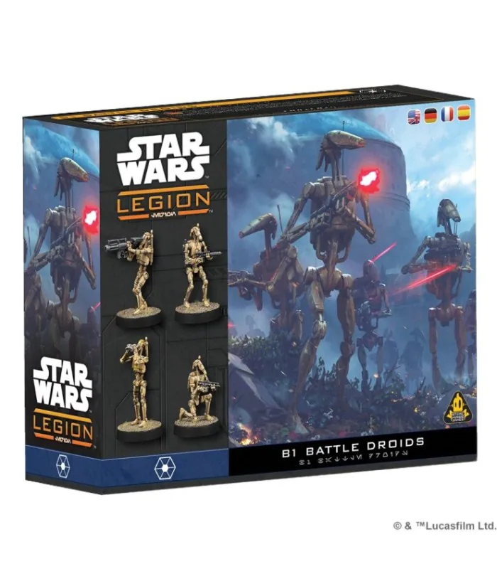 Portada de SW Legion: B1 Battle Droid Unit