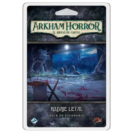 Portada de Arkham Horror LCG: Rodaje letal