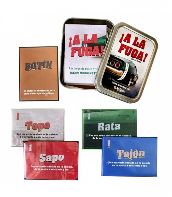 Portada de ¡A la fuga!