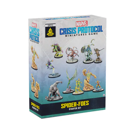 Portada de Starter Set - Spider Foes - Marvel Crisis Protocol