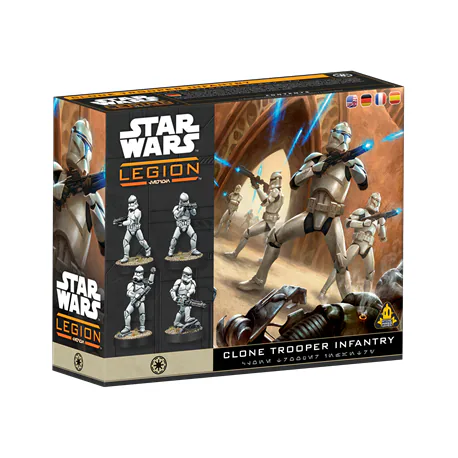 Portada de Clone Troopers Infantry - Star Wars Legion