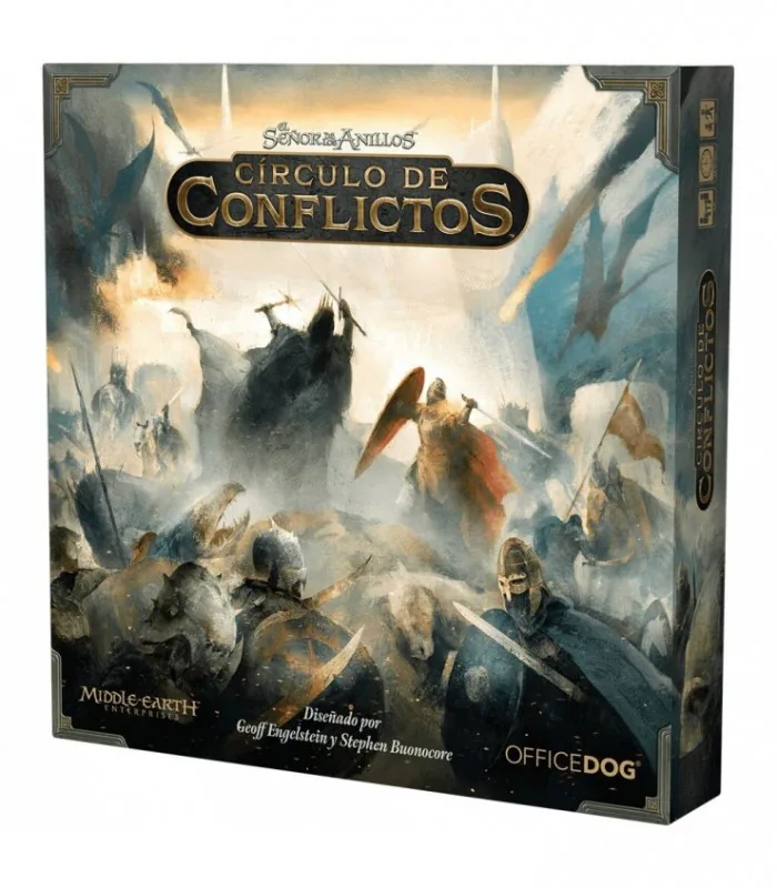 Portada de El Señor de los Anillos Círculo de Conflictos
