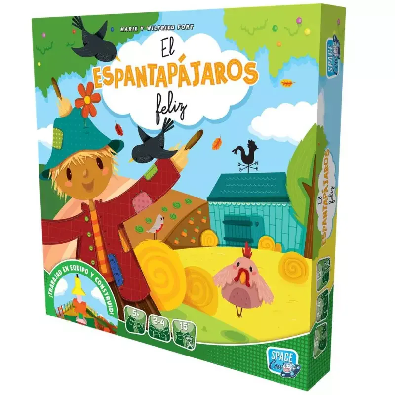 Portada de El espantapájaros feliz