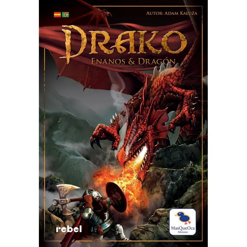 Portada de Drako 1: Enanos y Dragón
