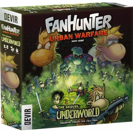 Portada de Fanhunter: Urban Warfare The Sequel: Underworld