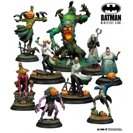 Portada de Scarecrow Crew: Trick or Treat - Batman Miniature Game