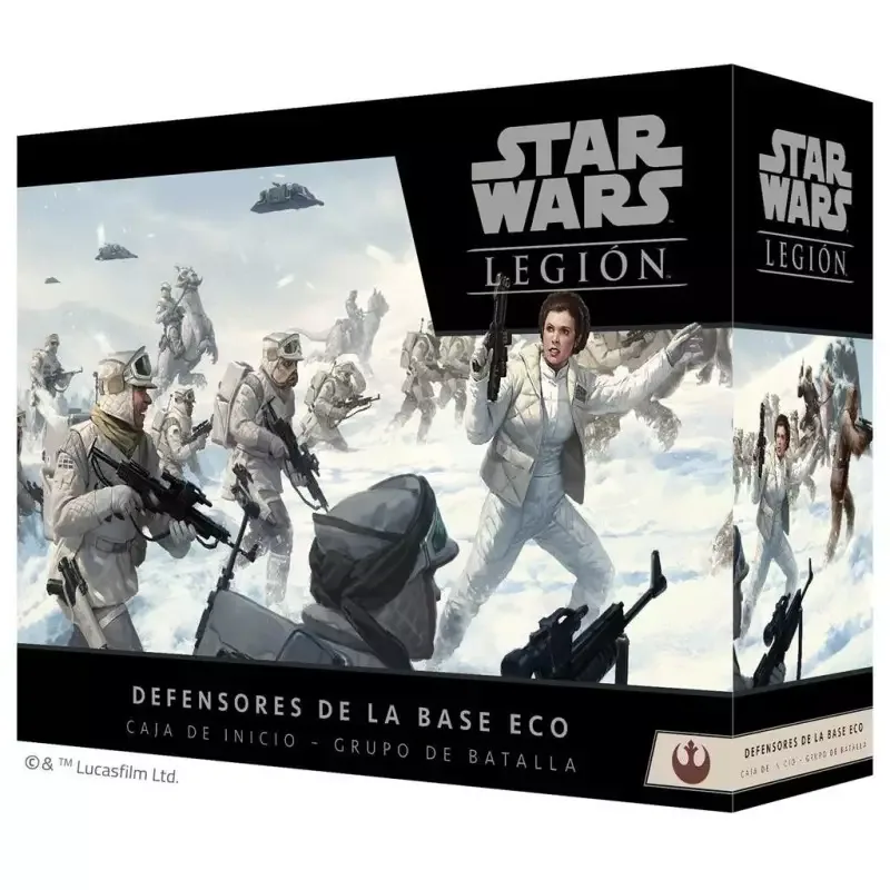 Portada de Star Wars Legión: Defensores de la Base Eco