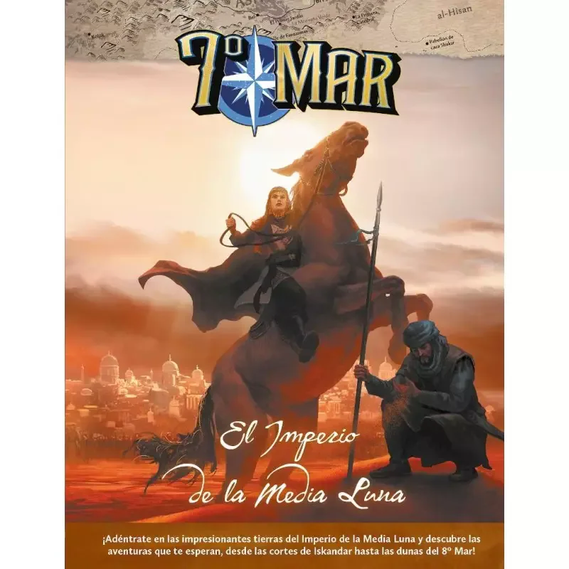 Portada de 7º Mar Segunda edición. El Imperio de la Media Luna
