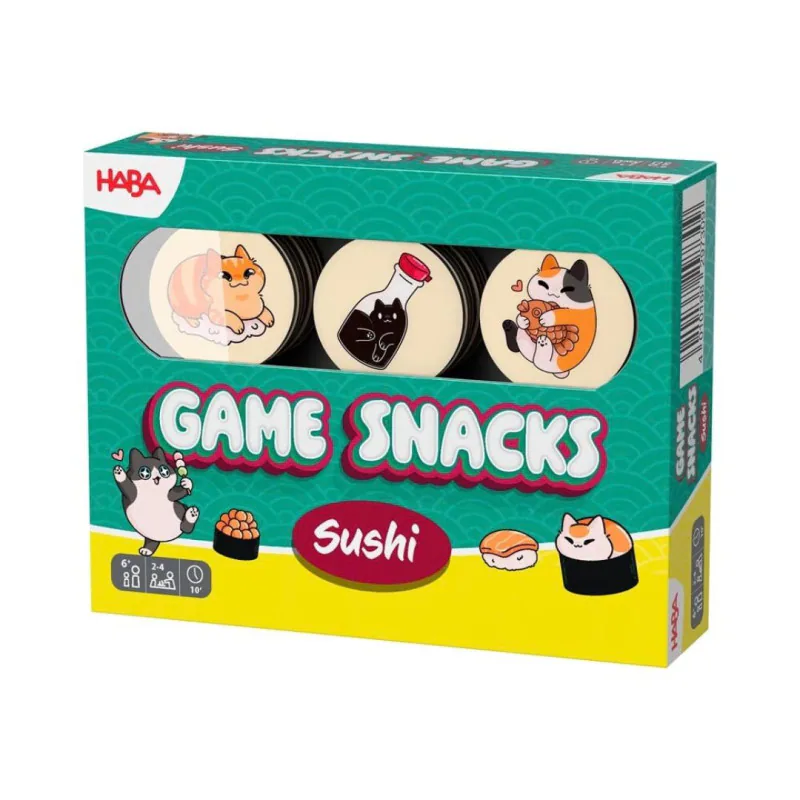 Portada de Game Snacks - Sushi