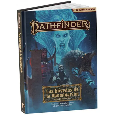 Portada de Las Bóvedas de la Abominación - Pathfinder 2da Ed